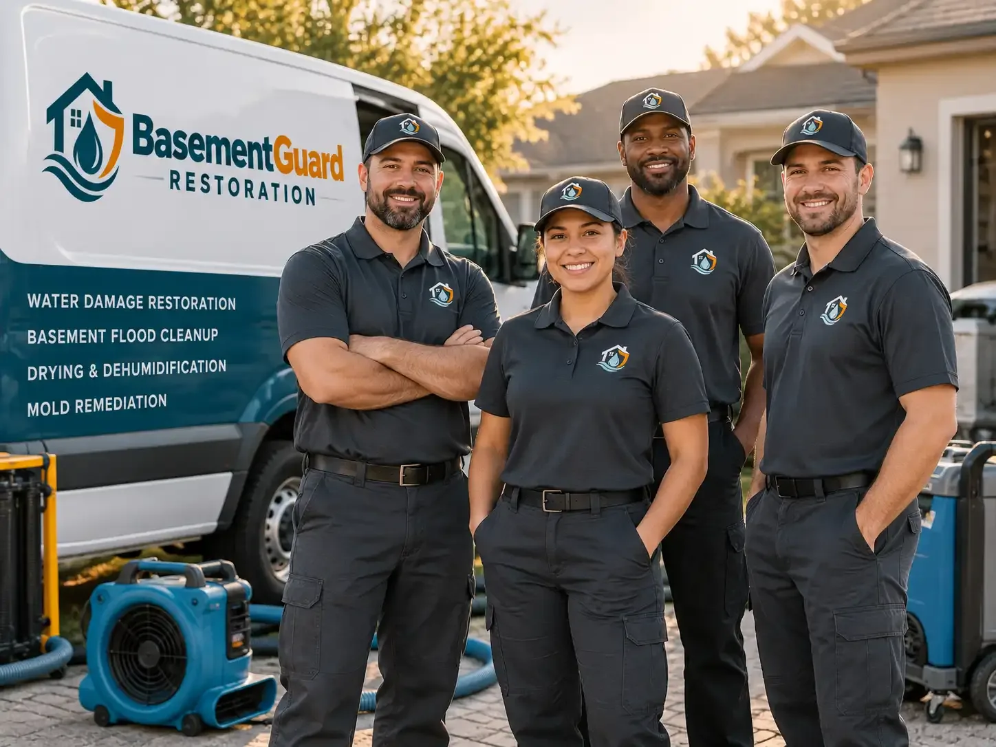 Basement Water Damage Restoration company in Danbury, WI